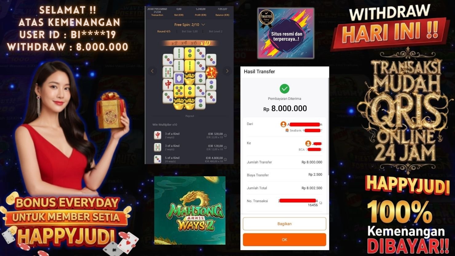 HAPPYJUDI JACKPOT SLOT MAHJONG WAYS 2